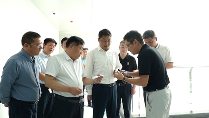 省纪委监委徐建军一行赴宜都调研产业化发展